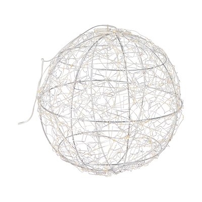 Lyskugle med 300 LED varm hvid Ø25 cm