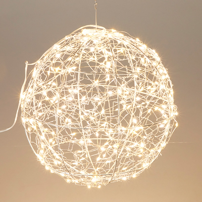 Lyskugle med 500 LED varm hvid Ø35 cm