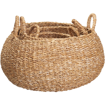 Kurvesæt naturlig søgræs 3 stk.