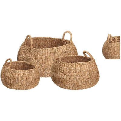 Kurvesæt naturlig søgræs 3 stk.