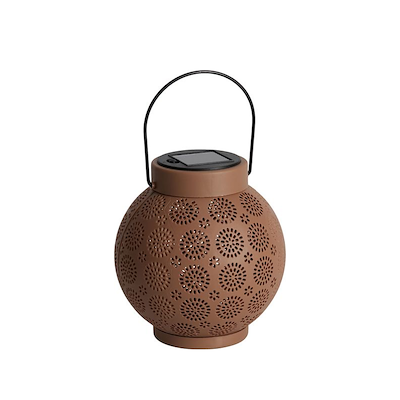 Solcelle lanterne - 4 assorterede farver