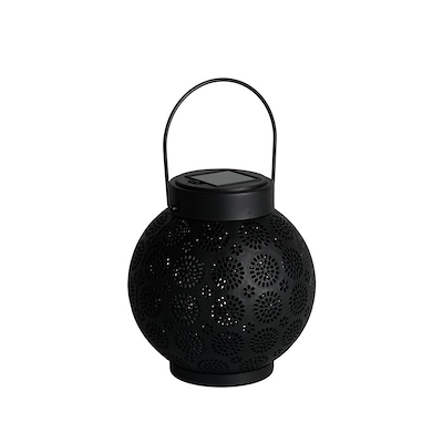 Solcelle lanterne - 4 assorterede farver