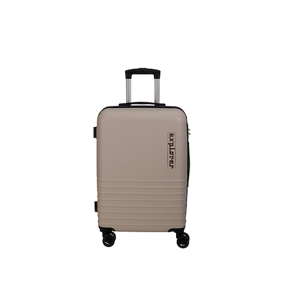 Kuffertsæt med 3 stk. kufferter - 18" 22" 26" beige