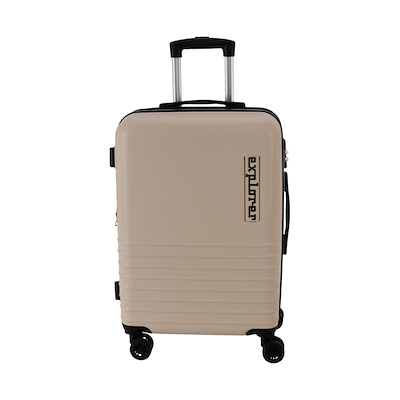 Kuffertsæt i beige 2 stk. 67 liter og 39 liter