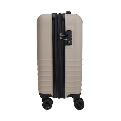 Kuffertsæt i beige 2 stk. 67 liter og 39 liter