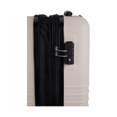 Kuffertsæt i beige 2 stk. 67 liter og 39 liter