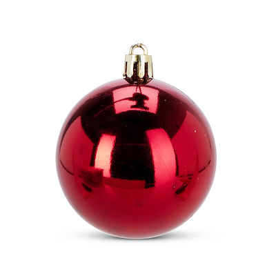 Julekugle 70 stk. rød