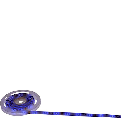 LED lysbånd med fjernbetjening multifarvet 5+5 meter 24 watt