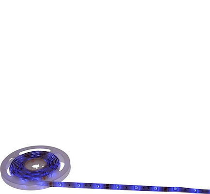 LED lysbånd med fjernbetjening multifarvet 5 meter