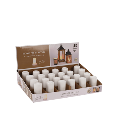 LED flamme-pære H9,5 cm