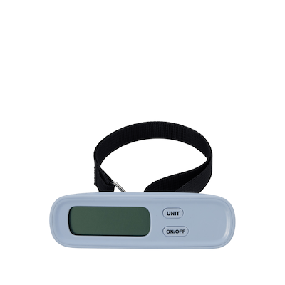 Digital kuffertvægt assorterede farver 50 kg