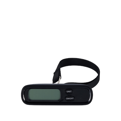 Digital kuffertvægt assorterede farver 50 kg