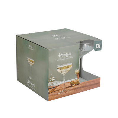 Cocktailglas klar 4 stk. 30 cl