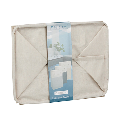 Vasketøjskurv foldbar assorteret 70 liter