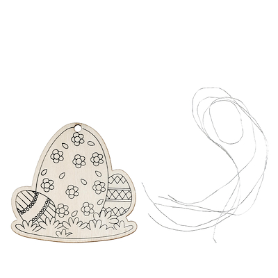 Påske mal-selv hobbysæt træ assorteret