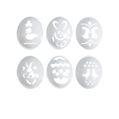 Påskeæg skabelon sæt 10 dele