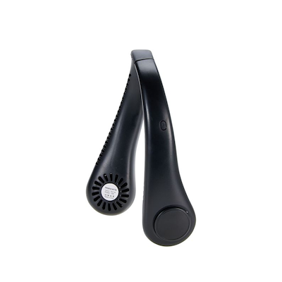 Nakkeventilator sort 16x21x6 cm 4,5 watt