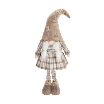 Nisse med teleskopben assorteret H 135 cm