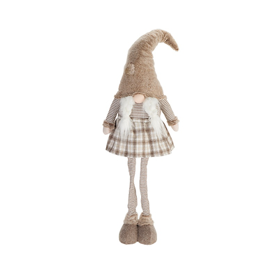 Nisse med teleskopben assorteret H 135 cm