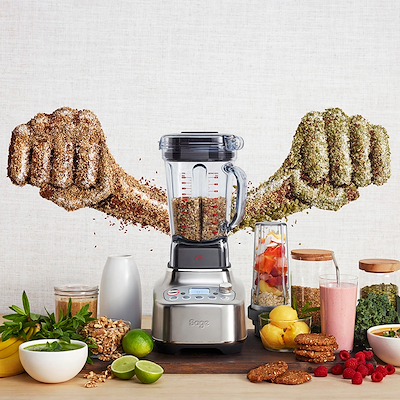 Sage Super Q blender stål 2 liter