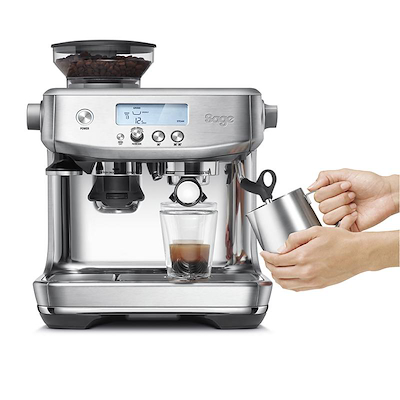 Sage Barista Pro espressomaskine SES 878 stål 1650 watt