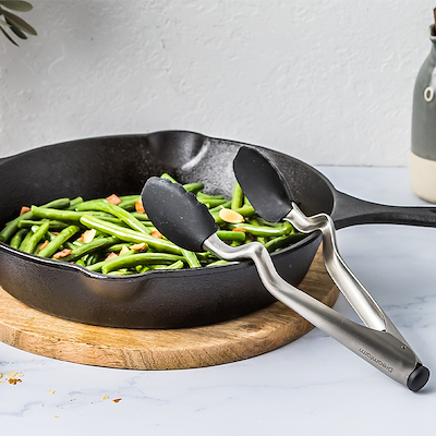 Dreamfarm Clongs 9' tang til mad sort