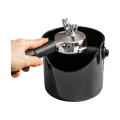 Dreamfarm Big Grindenstein knockbox sort H12,5 cm