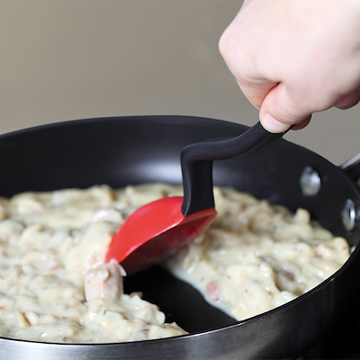 Dreamfarm Suppon fleksibel grydeske rød