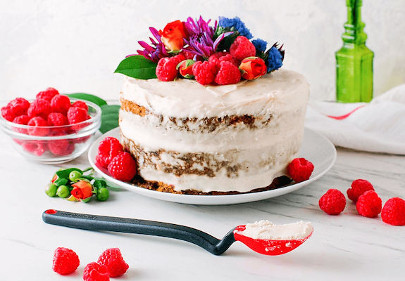 Dreamfarm Mini supoon nutellaske rød