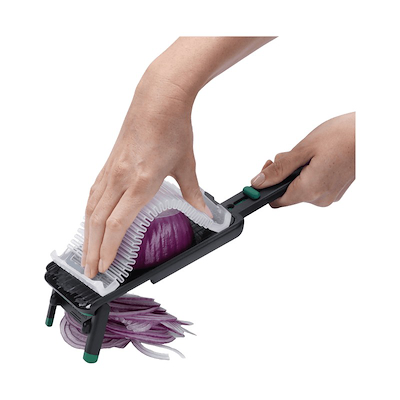 Dreamfarm Nocutu mandolinjern med fingerbeskyttelse