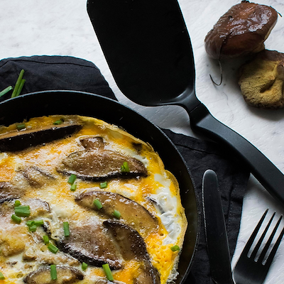 Dreamfarm Chopula fleksibel spartel sort