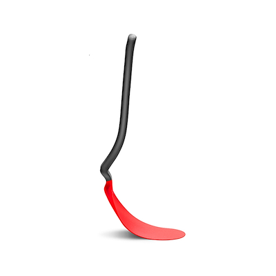 Dreamfarm chopula fleksibel spatel rød