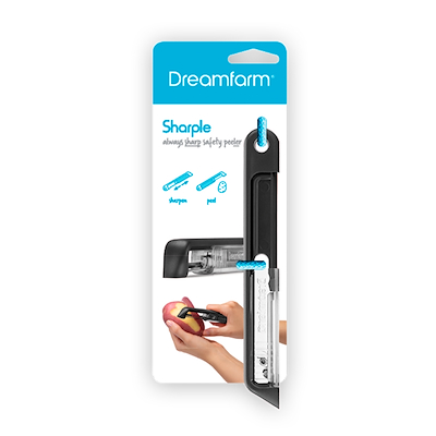Dreamfarm Sharple skrællekniv sort