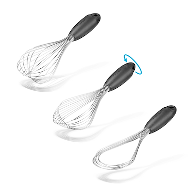 Dreamfarm Flisk piskeris sort H30 cm