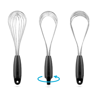 Dreamfarm Flisk piskeris sort H30 cm