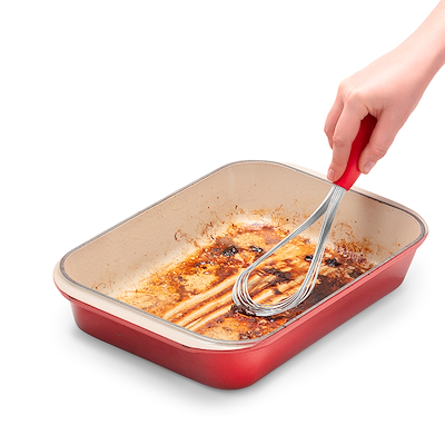 Dreamfarm Flisk piskeris rød H30 cm