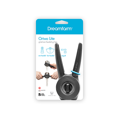 Dreamfarm Ortwo lite krydderikværn sort