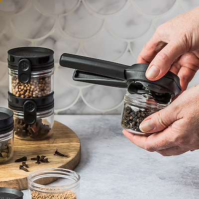 Dreamfarm Ortwo lite krydderikværn sort