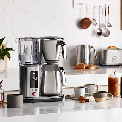 Sage SDC 465 BSS Luxe Brewer termokaffemaskine stål 1650 watt