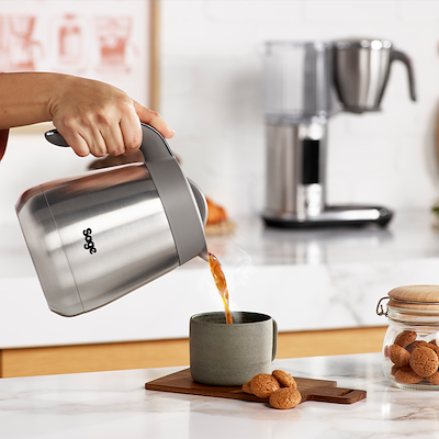 Sage SDC 465 BSS Luxe Brewer termokaffemaskine stål 1650 watt