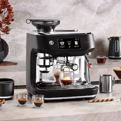 Sage Oracle Dual Boiler SES 995 BTR espressomaskine sort 2400 watt