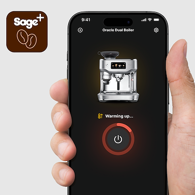 Sage Oracle Dual Boiler SES 995 BTR espressomaskine sort 2400 watt