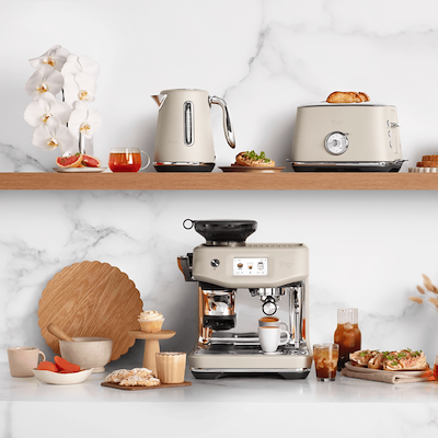 Sage Barista Touch Impress Cold SES882 ALM espressomaskine almond nougat