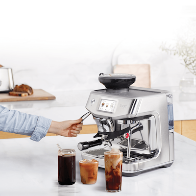 Sage Barista Touch Impress Cold SES882 ALM espressomaskine almond nougat