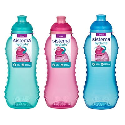 Sistema Twist 'n' Sip drikkedunk 330 ml - assorterede farver