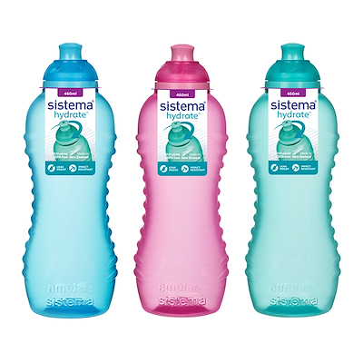 Sistema Twist n' sip drikkedunk 460 ml - assorterede farver