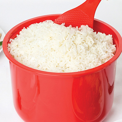 Sistema Microwave riskoger til mikroovn 2,6 liter rød