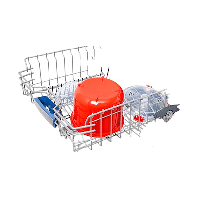 Sistema Microwave riskoger til mikroovn 2,6 liter rød