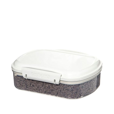 Sistema Bake It opbevaringsboks hvid 685 ml
