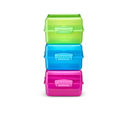 Sistema Vibe Lunch Cube Assorteret 1,4 liter